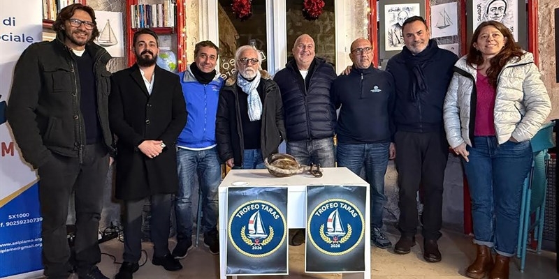 Nello “stadio del vento” di Taranto il primo Trofeo Taras 2026