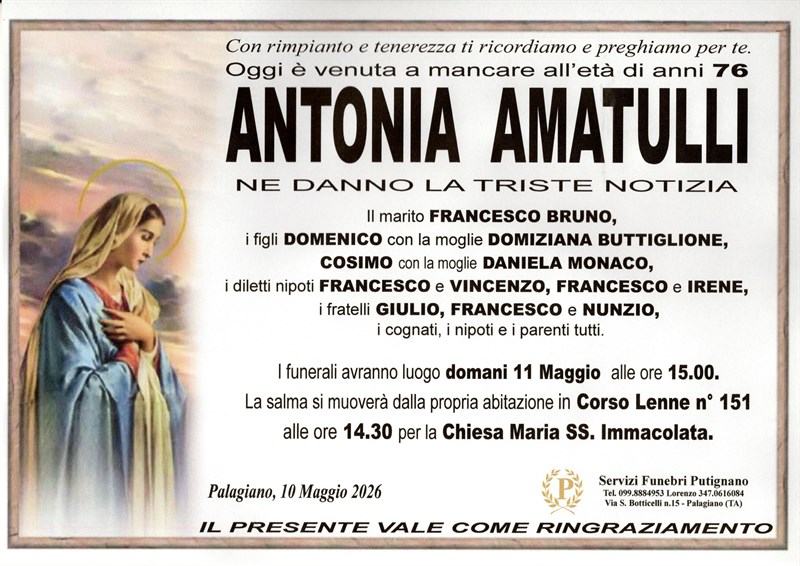 ANTONIA AMATULLI
