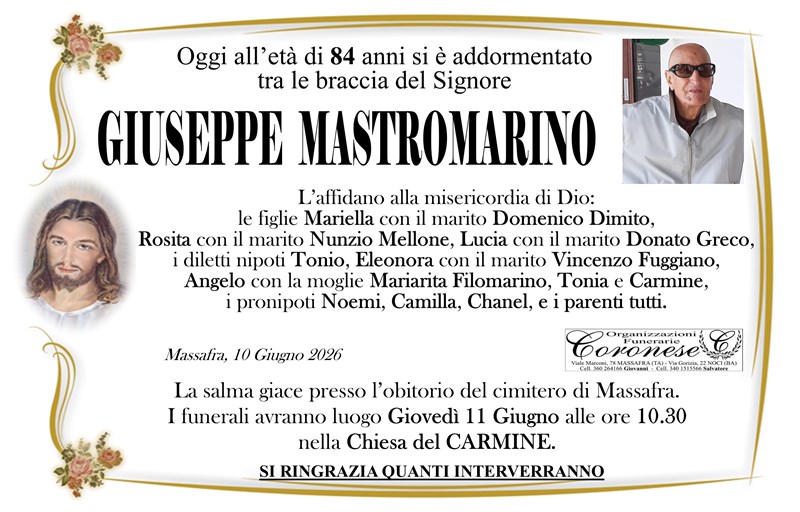 manifesto funebre