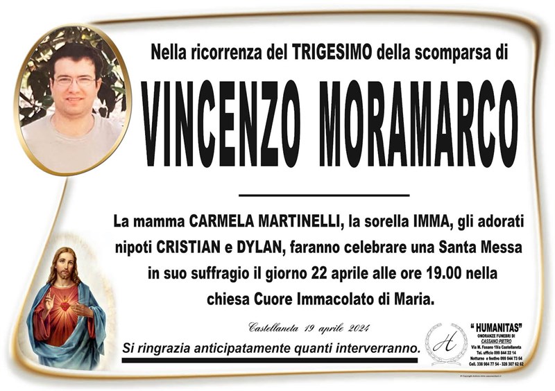 Trigesimo di Vincenzo Moramarco