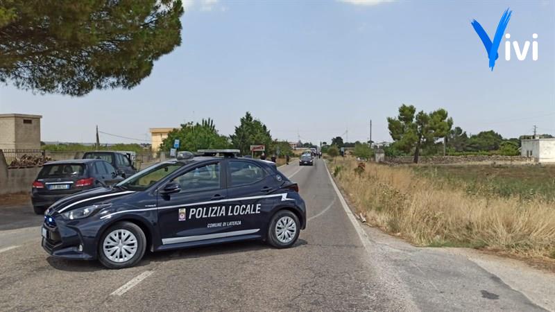 Auto contro moto: impatto mortale a Laterza