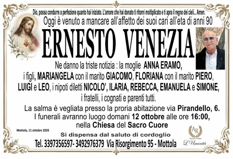 manifesto funebre