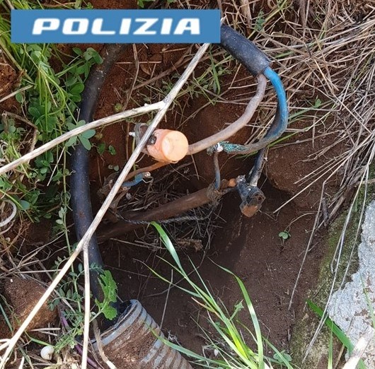 Allaccio abusivo in un vigneto di Castellaneta Marina: responsabile denunciato