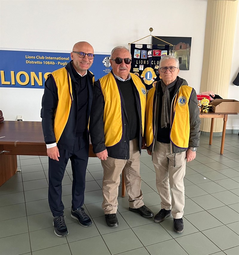 Lions Day: salute e solidarietà al Polo Seconda Gioventù