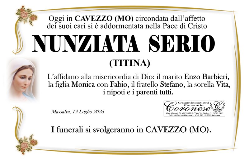 NUNZIATA SERIO