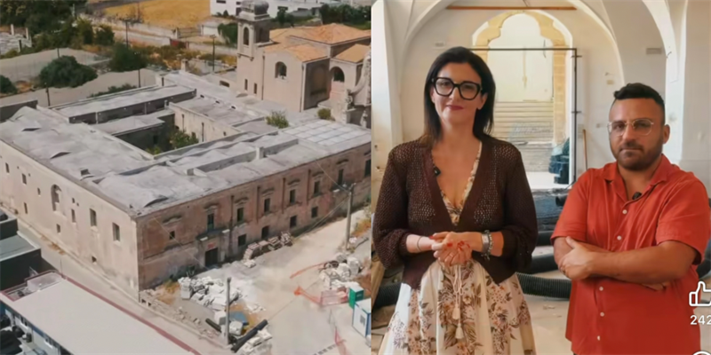 Massafra, 1,3 milioni per l’ex Convento di Sant’Agostino