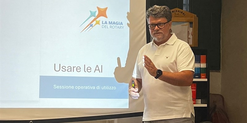 Un corso sull'intelligenza artificiale organizzato dal Rotary Club