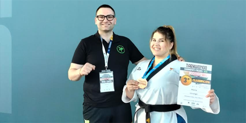 Storico bronzo per Maria Licurgo ai Campionati italiani di taekwondo