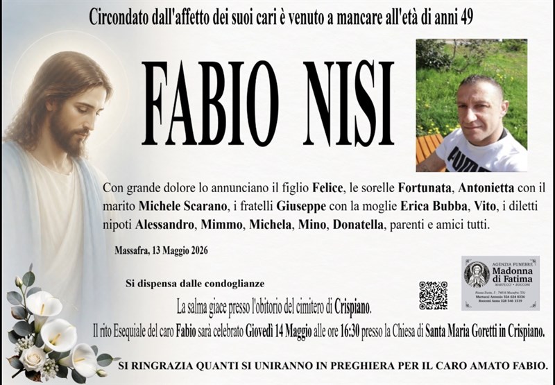 manifesto funebre