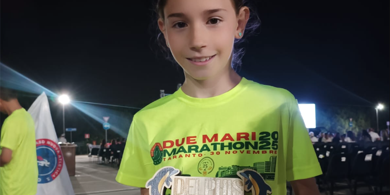 Delphis d'oro per lo sport alla giovanissima Alisia Mastropaolo