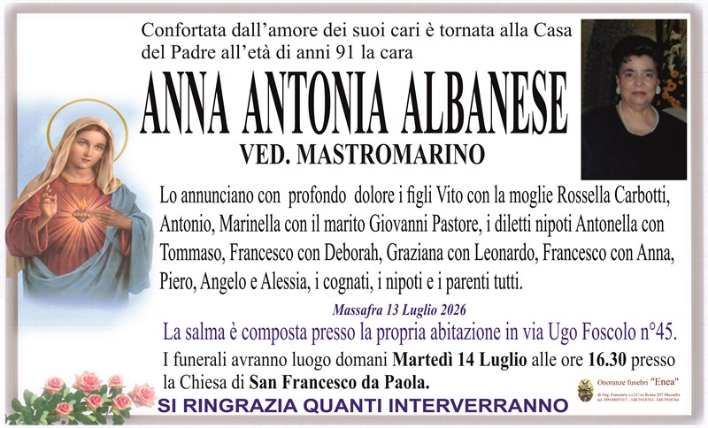 manifesto funebre