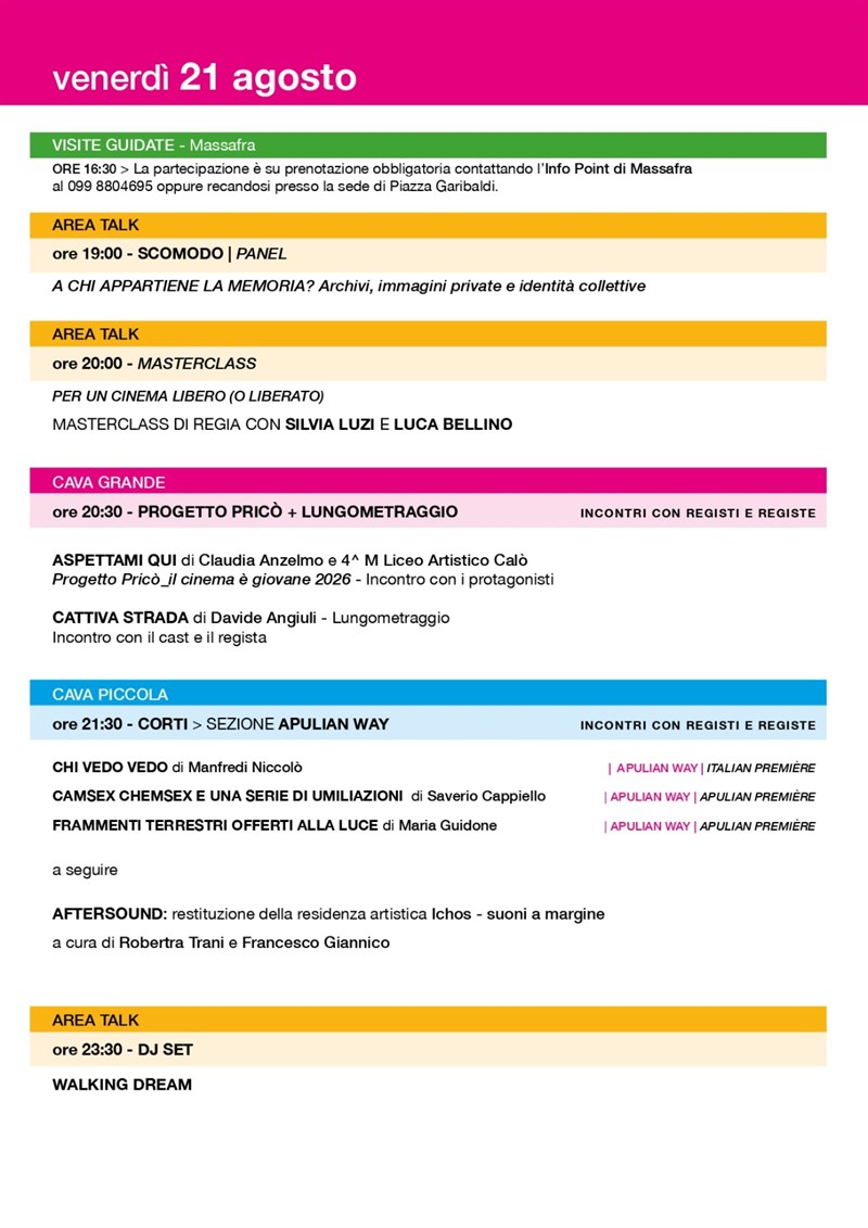Il programma