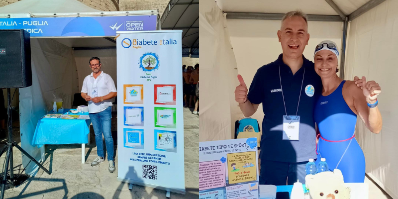 Sport e prevenzione: Diabete Italia Puglia al Mediterraneo Open Water 2025