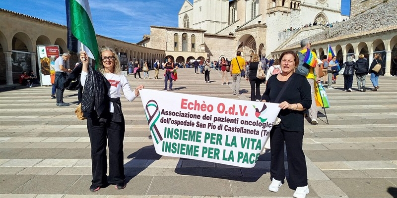 Anche l'associazione Echeo alla Marcia della Pace Perugia-Assusi