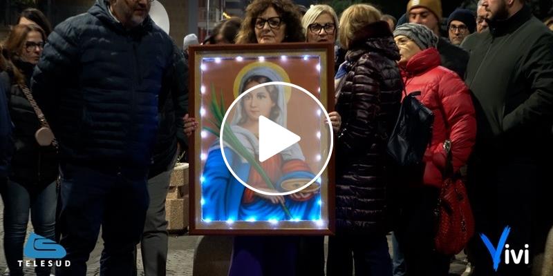 Stanotte Massafra ha rinnovato la sua devozione a Santa Lucia