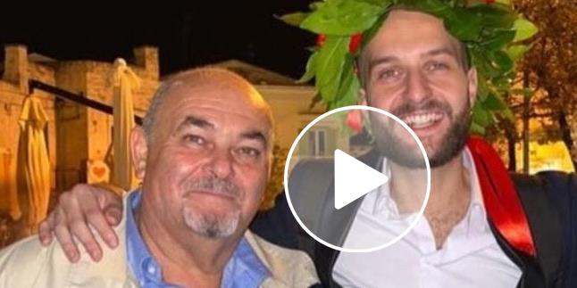 Benedetta la Sacra Spada di San Michele Arcangelo per Simone e Mimmo Latte