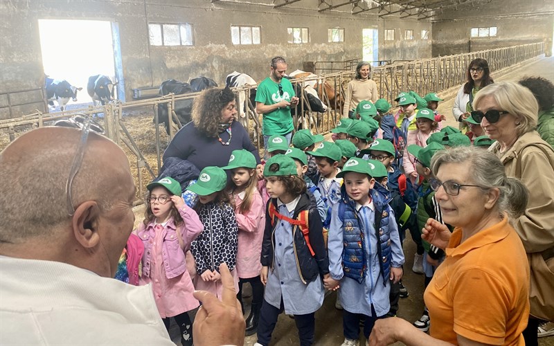 Latte e derivati, dal pascolo al piatto: prosegue “Scuola in Fattoria”