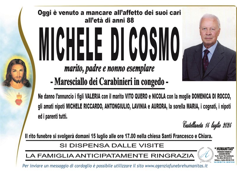 Trigesimo di Michele Di Cosmo