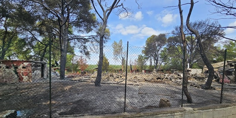 Incendio a Marina di Lenne, Legambiente sollecita il Comune di Palagiano