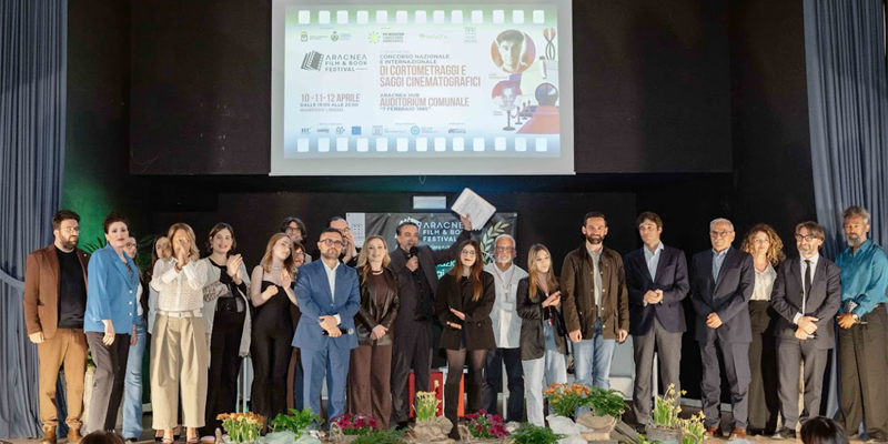 Tutti i premiati della quarta edizione di Aracnea Film & Book Festival