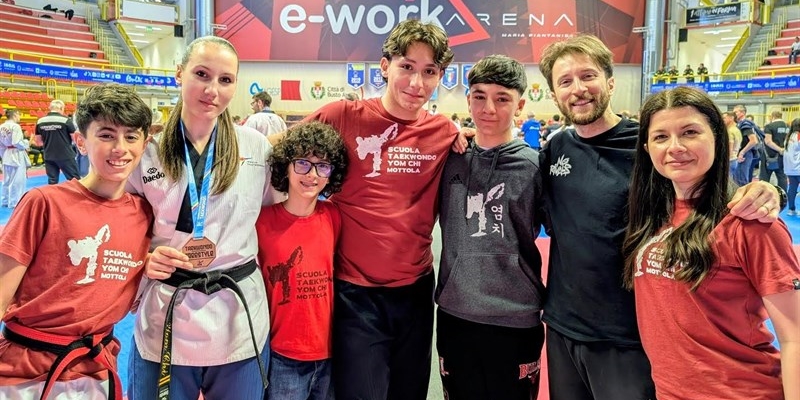 Campionati italiani di taekwondo: tre medaglie per la Yom Chi