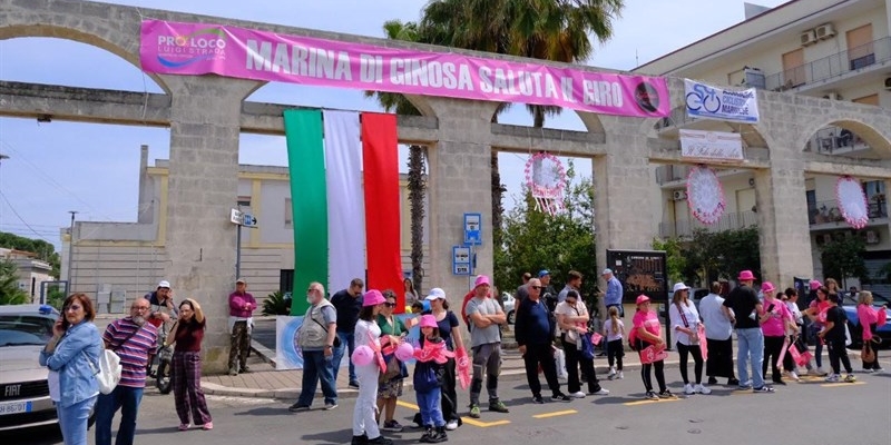 Ginosa e Marina di Ginosa protagoniste del Giro d’Italia e del Giro-E: un successo straordinario per il territorio