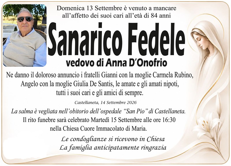 manifesto funebre