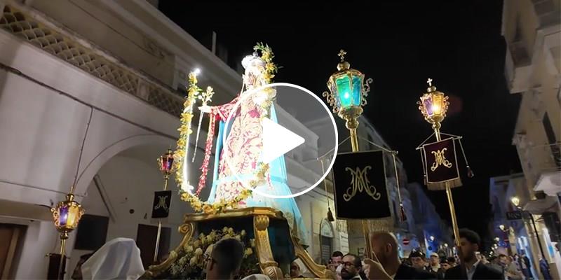 San Domenico in festa per la Madonna del Rosario: la processione