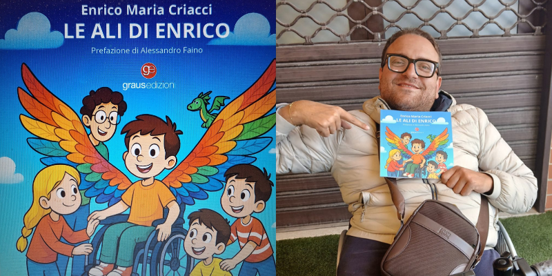 "Le ali di Enrico", il nuovo libro di Enrico Maria Criacci