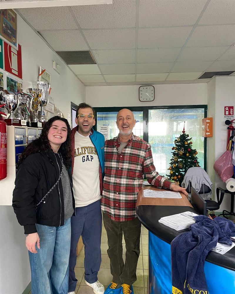 Benedetta Pilato si allena alla piscina Albatros di Crispiano