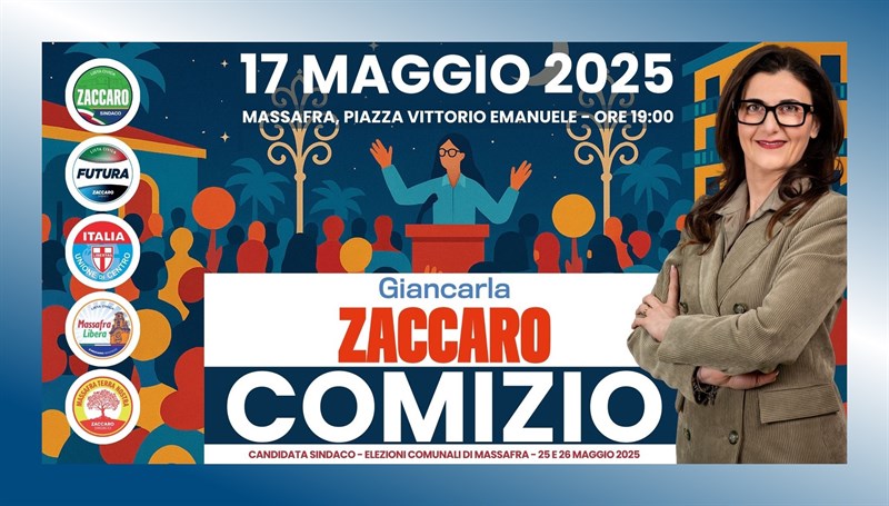 Il comizio di Zaccaro