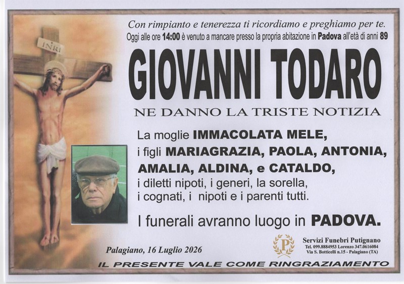 manifesto funebre