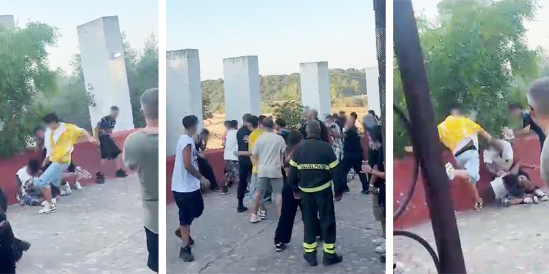 Rissa selvaggia a fine serata: pugni e calci in faccia, almeno 5 feriti
