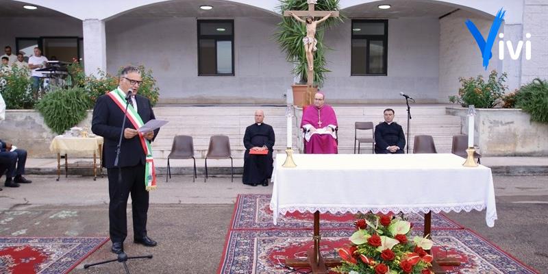 Consegna delle chiavi, Palagiano celebra San Rocco