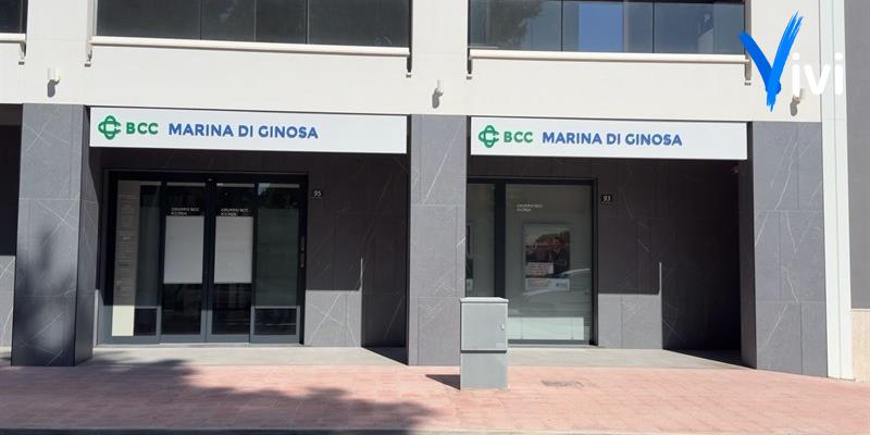 Banca BCC, una sede nuova di zecca per la filiale di Castellaneta