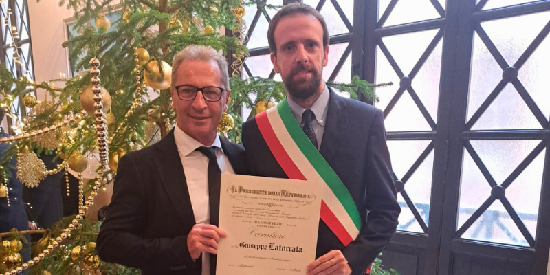 Cavaliere della Repubblica per il maestro Latorrata