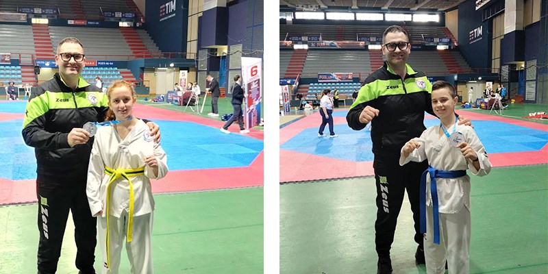 Taekwondo, l’International Cirillo brilla al Palaflorio: due argenti nel torneo interregionale
