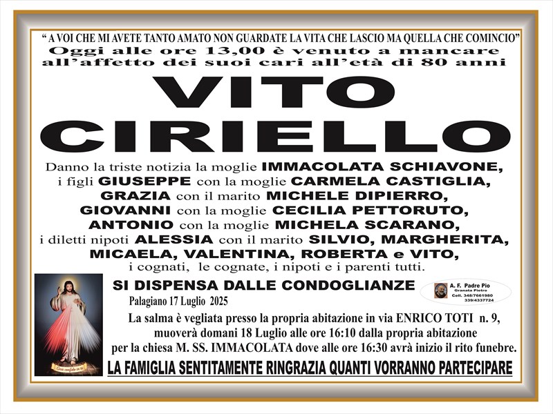 VITO CIRIELLO