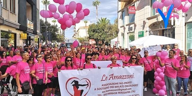 A Massafra la Passeggiata della Prevenzione per l’Ottobre Rosa