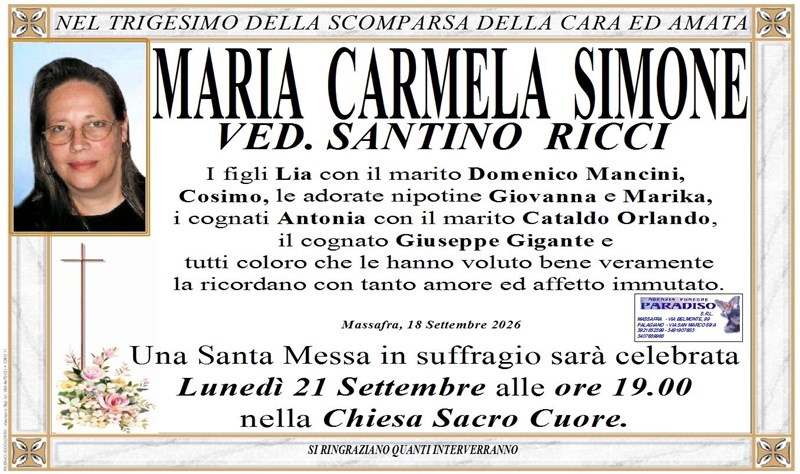 MARIA CARMELA SIMONE