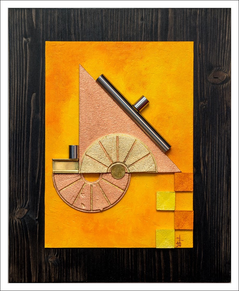 L'arte materica del massafrese Vito Spada in mostra alla Roccart Gallery di Firenze