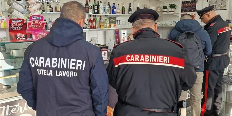 carabinieri a lavoro