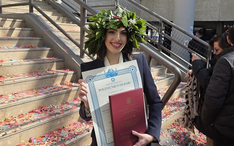 Congratulazioni a Aurora Elia