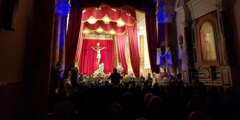 La Settimana Santa di Mottola si apre con le note della Passione