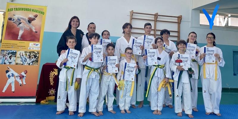Taekwondo, la Asd Mariano festeggia nuove cinture