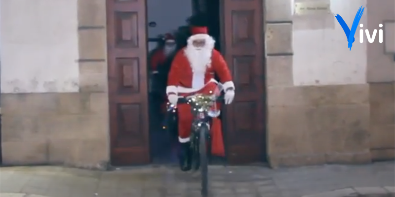 "Christmas Ride": a Castellaneta si pedala con Babbo Natale