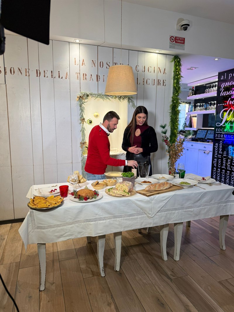 le riprese di "Studio Aperto Mag"