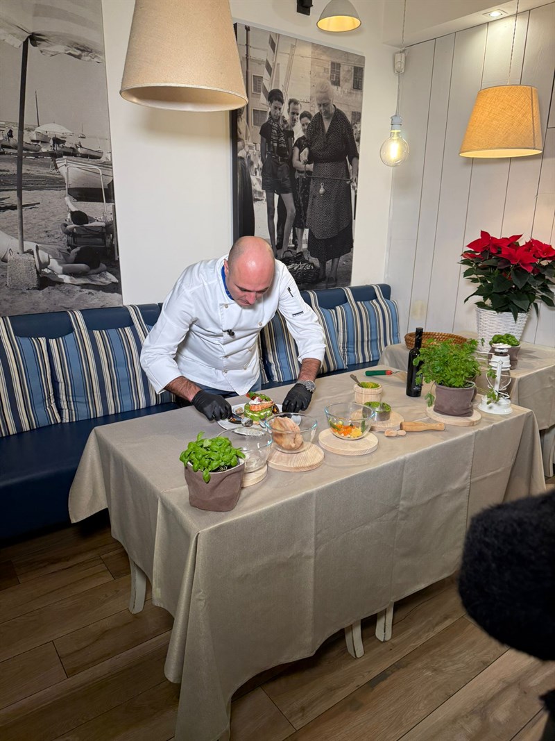 le riprese di "Studio Aperto Mag"