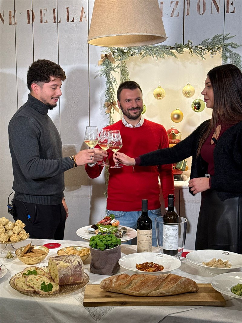 le riprese di "Studio Aperto Mag"