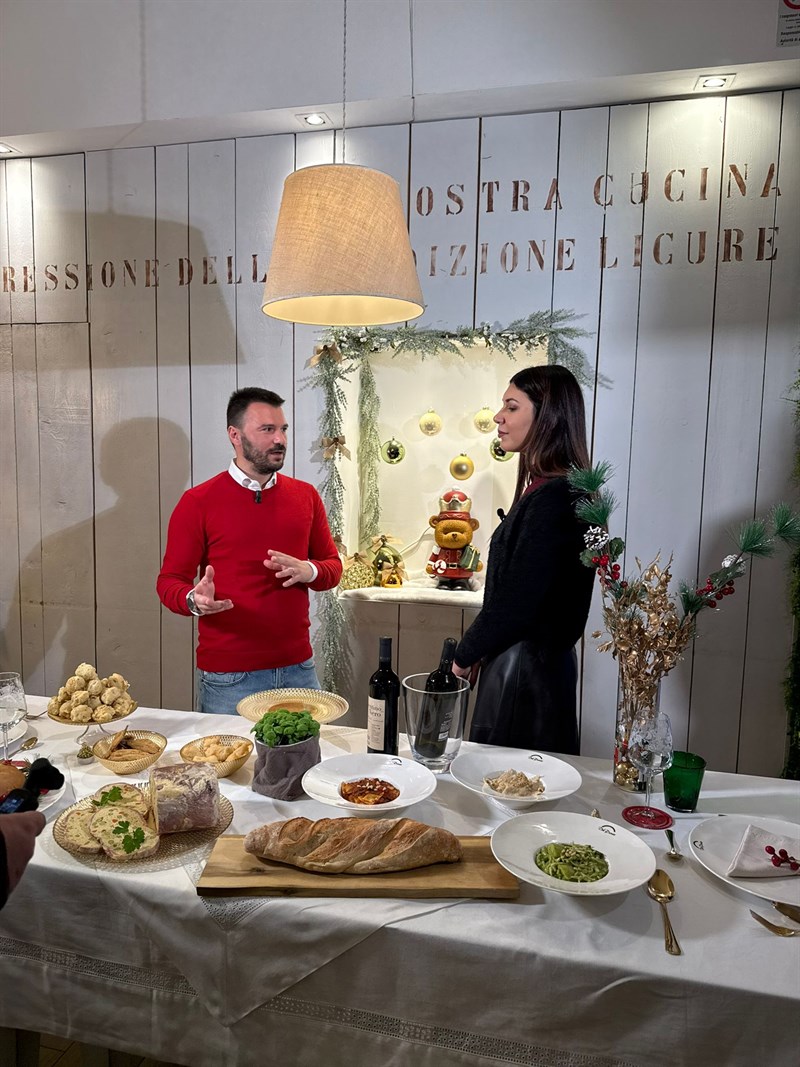 le riprese di "Studio Aperto Mag"